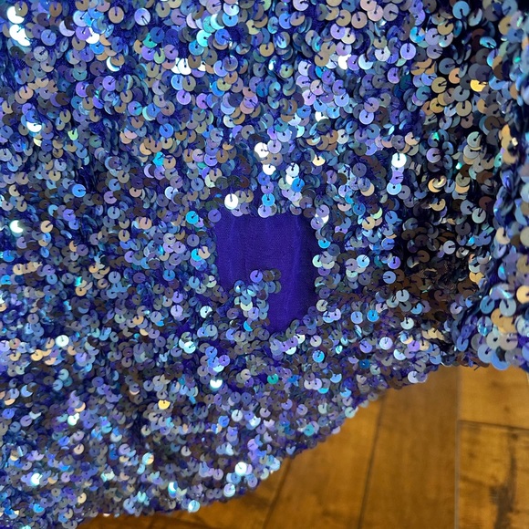 Beautiful Ombre Purple Sherri Hill prom dress!! - Picture 4 of 11